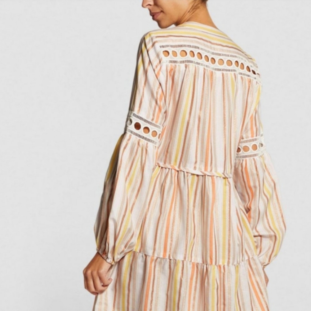 lemlem Retta Peasant Dress - Picture 4 of 11